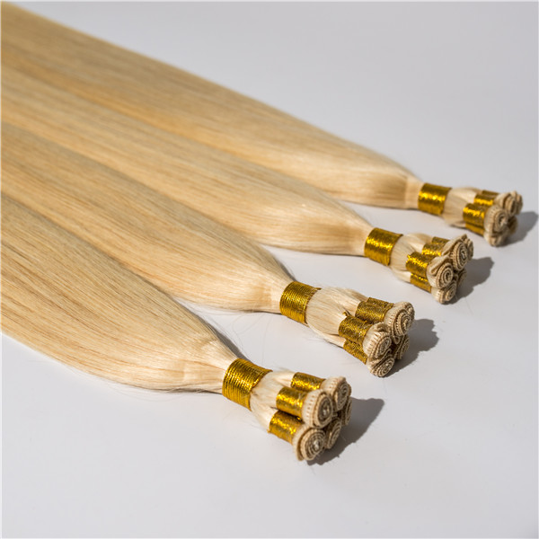 Wholesale Virgin Human Hair Premium Quality Hand Tied Skin Weft Hair Extensions  LM121